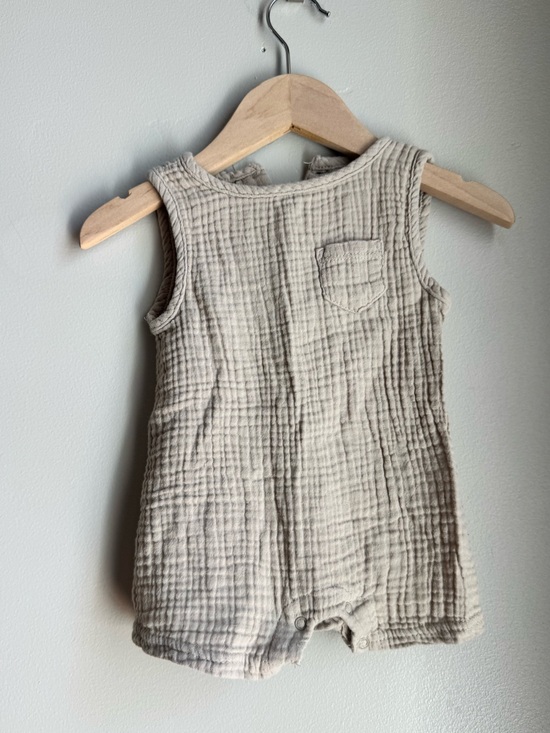 chick pea Other - Chick Pea Gauze Romper Neutral Baby 3-6M Muslin Minimalist Scandi Euro Summer